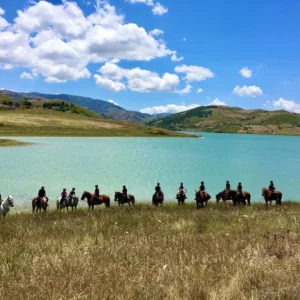 Sikani Horse Trek - Sicilia - Lago Raia