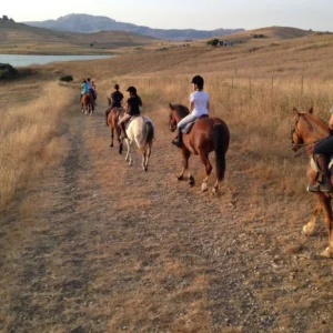 Sikani Horse Trek - Sicilia - Lago Raia