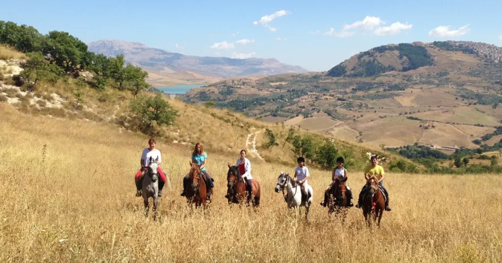 Sikani Horse Trek - Sicilia - Monte Scuro