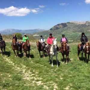 Sikani Horse Trek - Sicilia - Palazzo Adriano - Permiano del Sosio