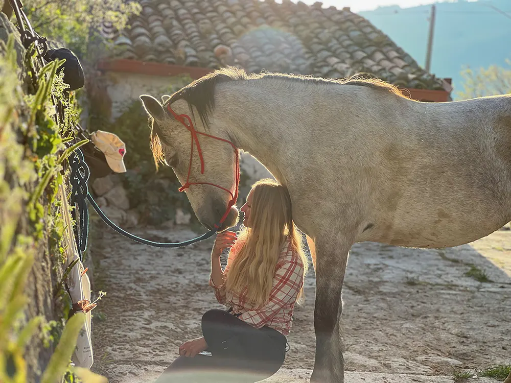 Sikani Horse Trek Sicilia - Yoga a contatto con la natura ed il cavallo