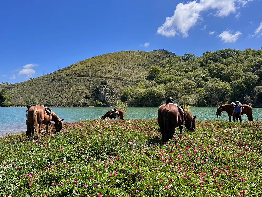 Sikani Horse Trek Sicilia - Yoga a contatto con la natura ed il cavallo